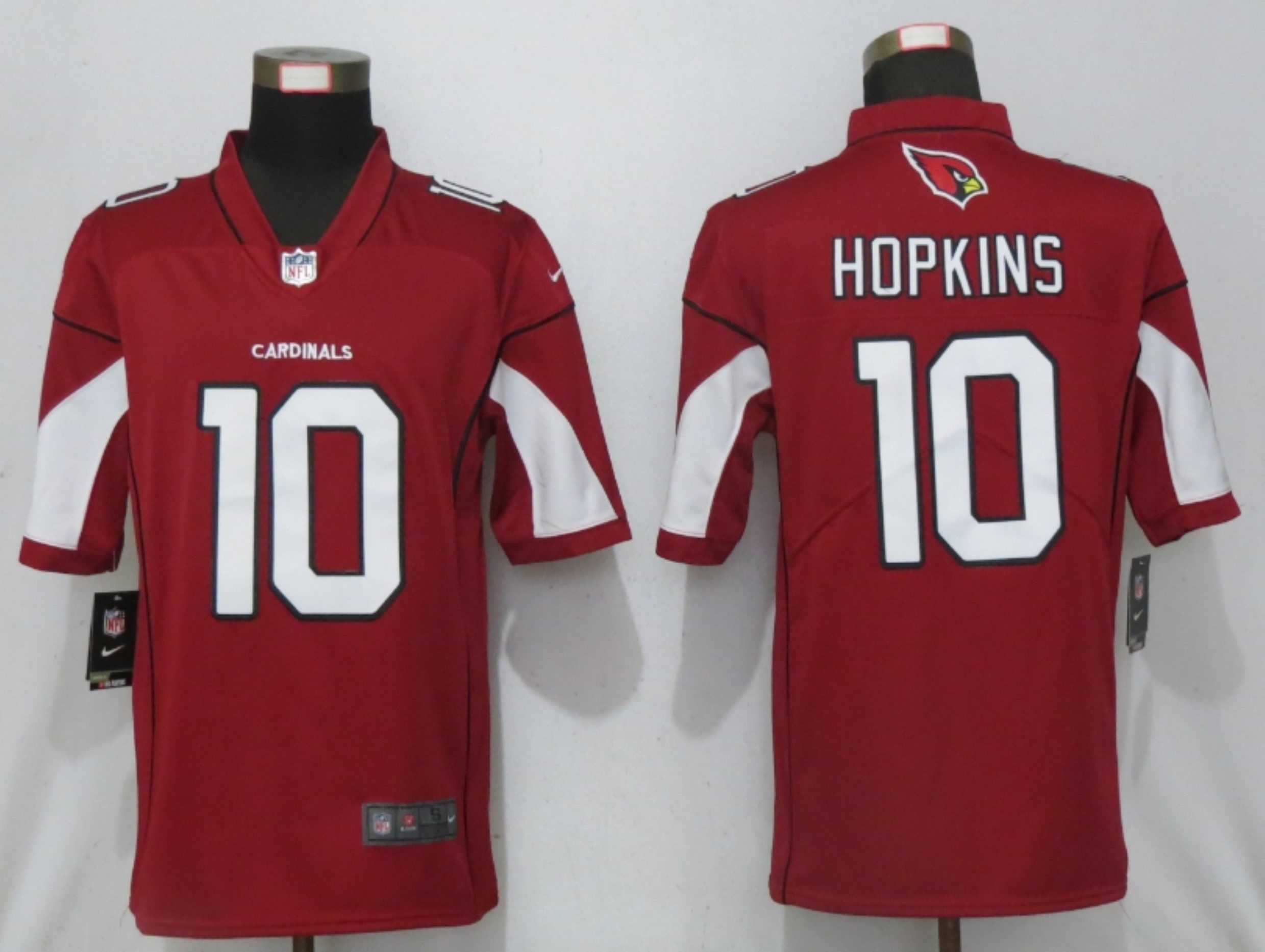 Men Arizona Cardinals 10 Hopkins Red 2020 Vapor Untouchable Limited Playe Nike NFL Jerseys